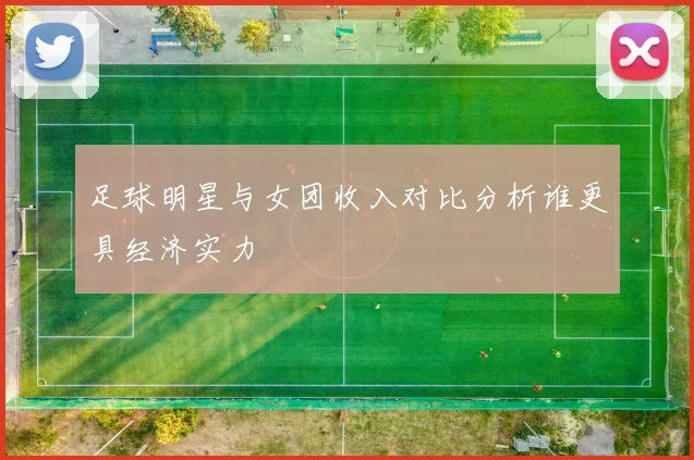 足球明星与女团收入对比分析谁更具经济实力