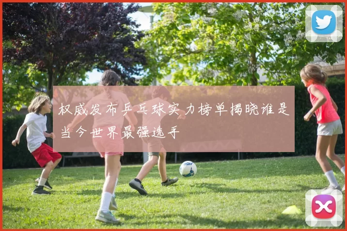 权威发布乒乓球实力榜单揭晓谁是当今世界最强选手