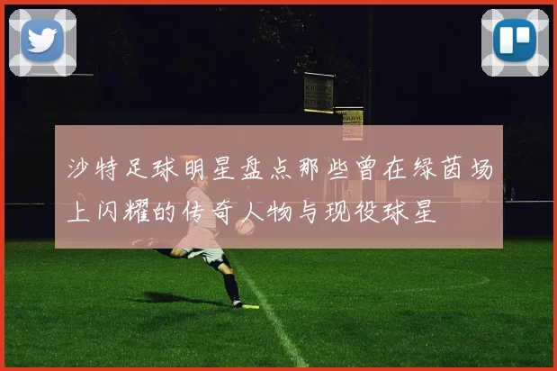 沙特足球明星盘点那些曾在绿茵场上闪耀的传奇人物与现役球星